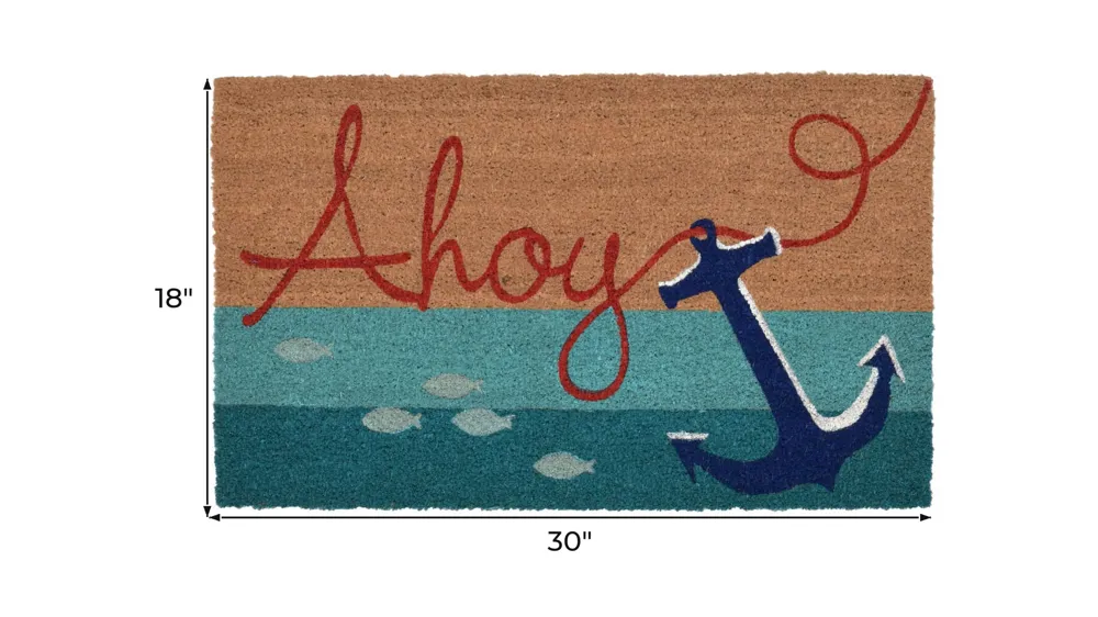 Liora Manne Natura Ahoy Outdoor Mat Dimensions