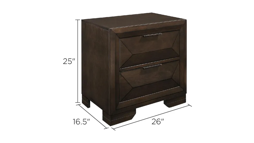 Abraham Nightstand Dimensions