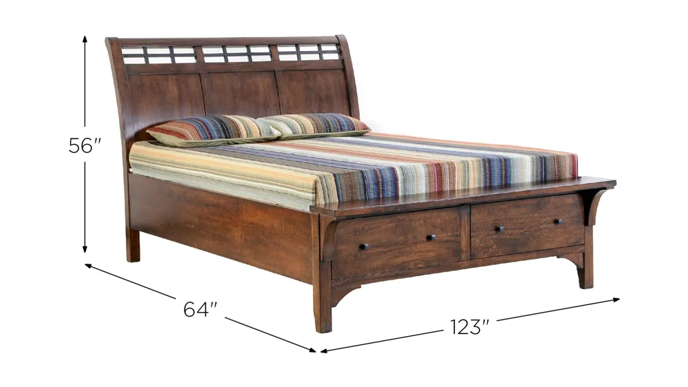 Whistler Storage Bed Dimensions