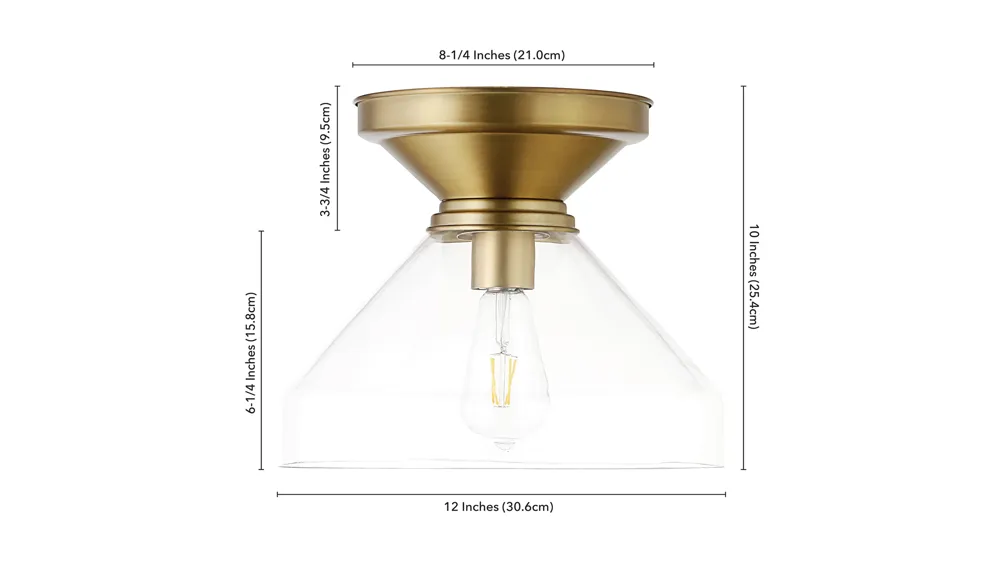 Maeve Semi-Flush Mount Dimensions