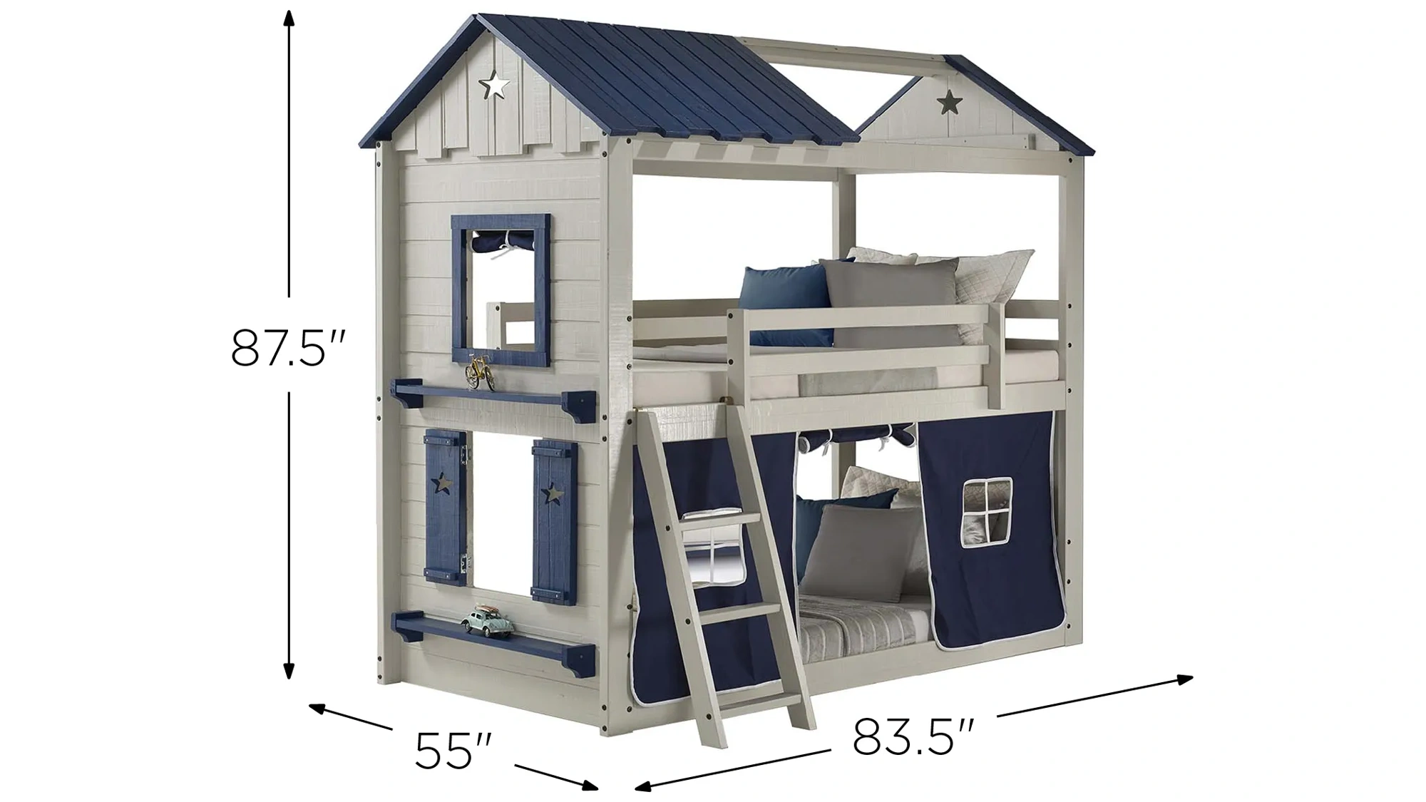 Donco Star Gaze Bunk w Blue Tent Kit