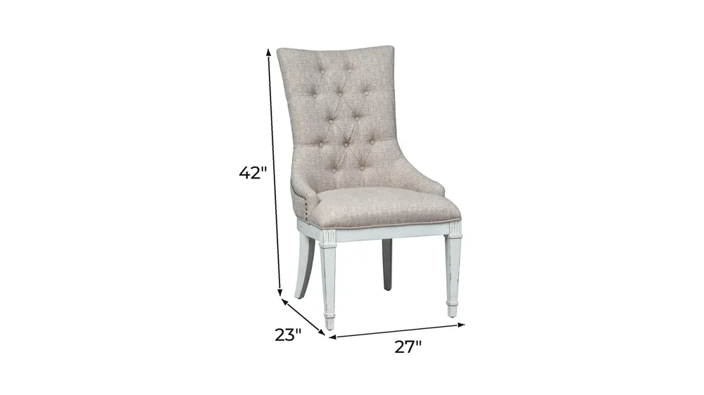 Birmingham Upholstered Dining Chair Dimensions