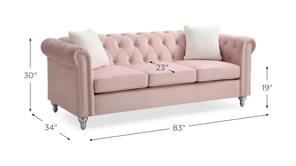 Raisa Sofa Dimensions