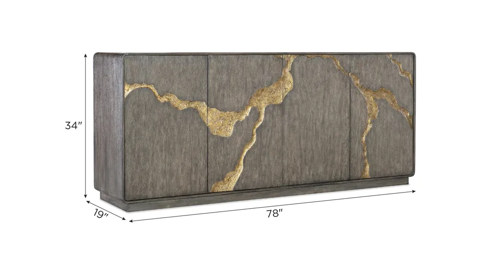 Melange Fissured Credenza Dimensions