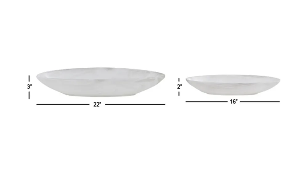 CosmoLiving Wensleydale Planter Set of 2 Dimensions