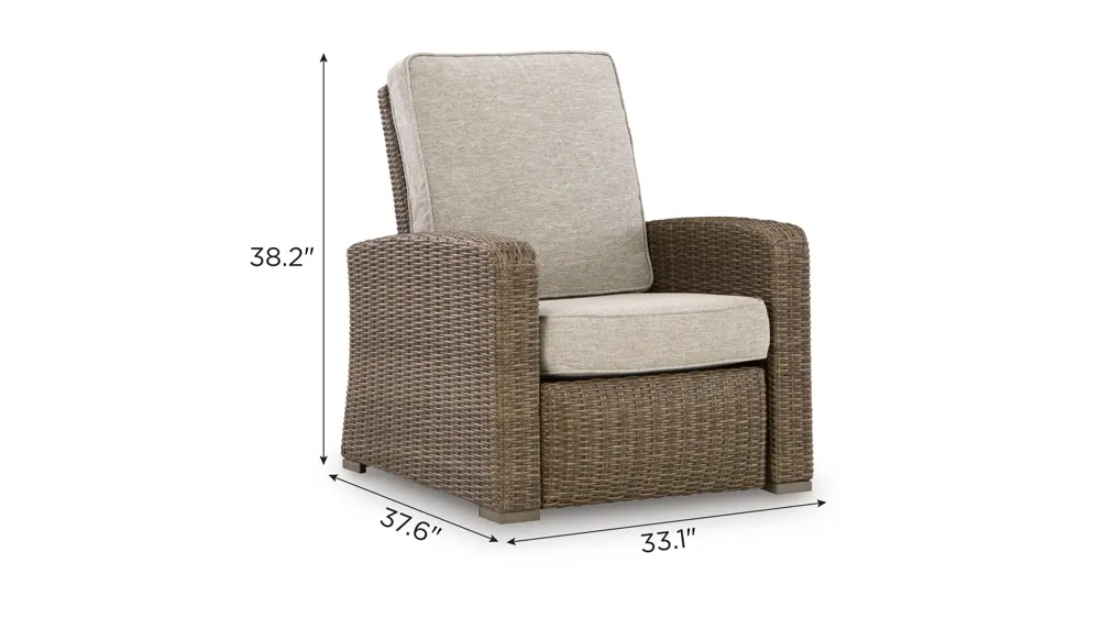 Laguna Heights Outdoor Recliner Dimensions