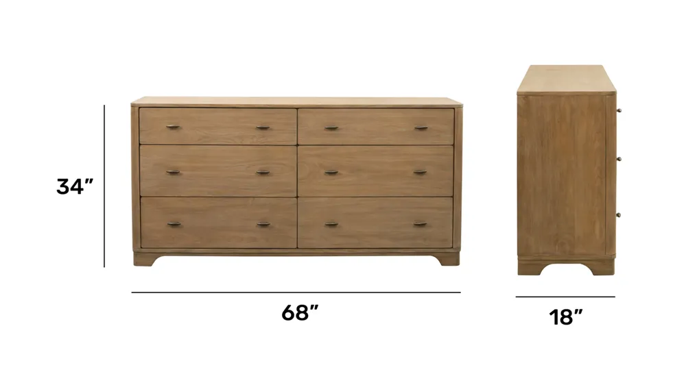Normandy Dresser Dimensions