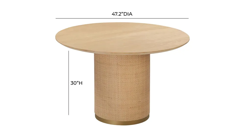 Akiba Dining Table Dimensions