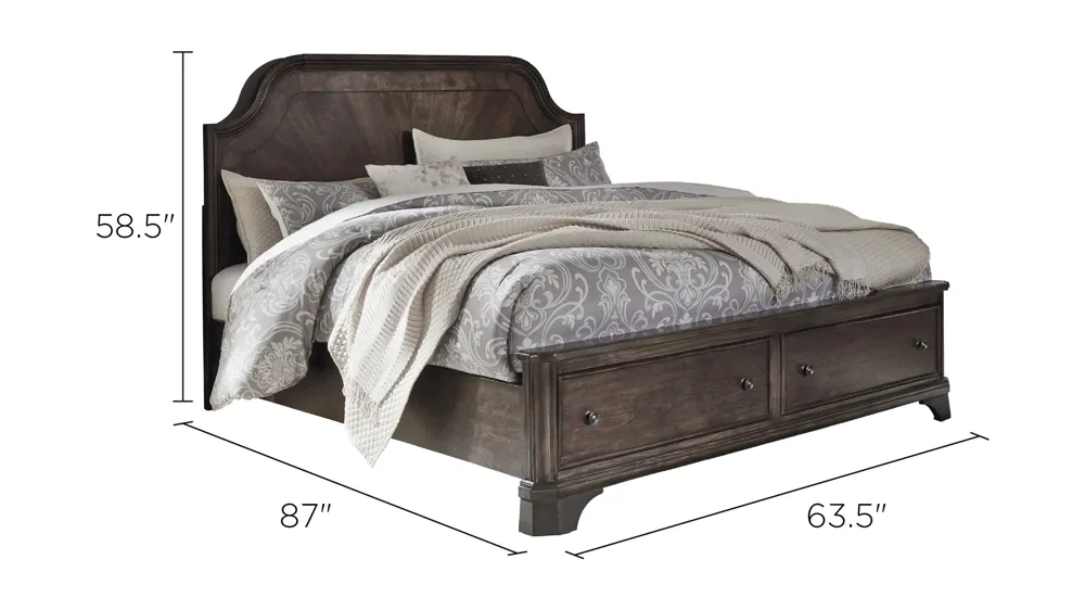 Milson Park Storage Bed Dimensions
