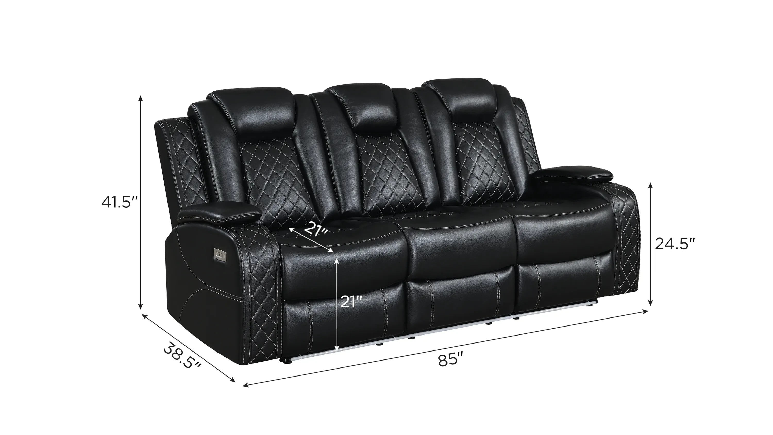 Orion Power Reclining Sofa | Raymour & Flanigan
