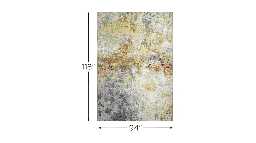 Marina Abstract Indoor/Outdoor Rug Dimensions