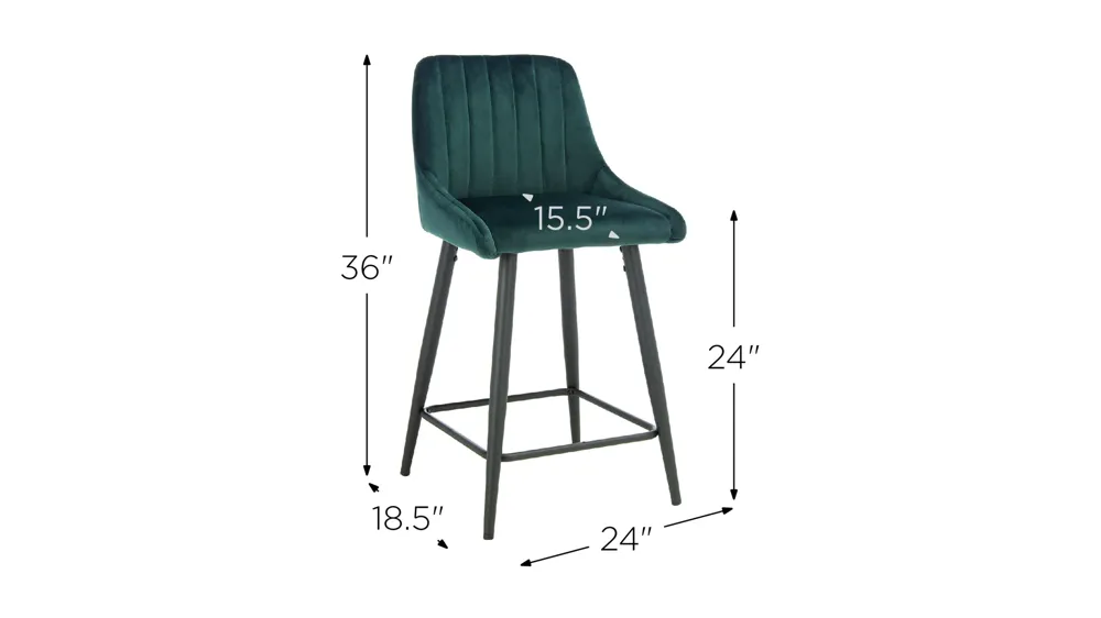 Kera Counter Stool Dimensions