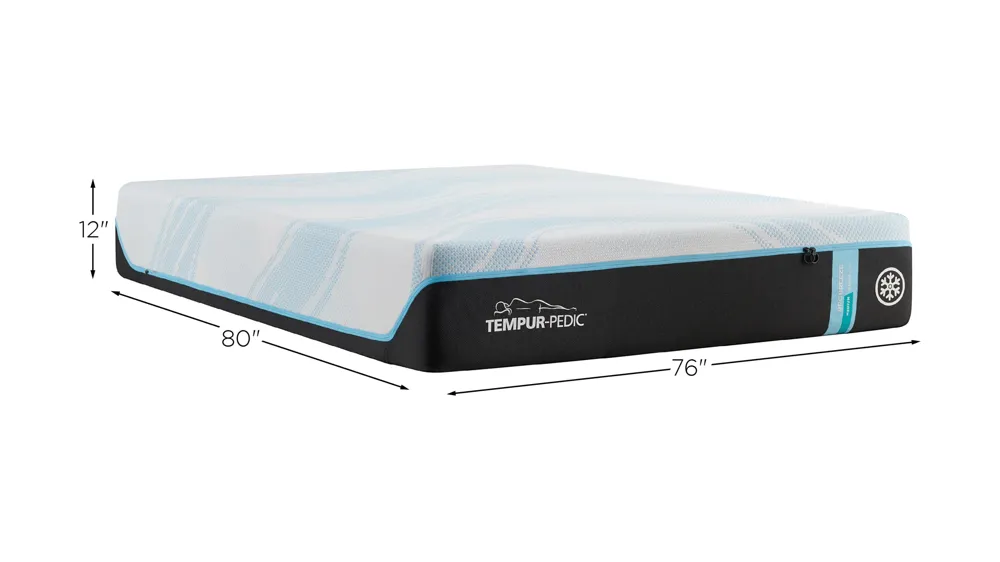 Tempur-Pedic ProBreeze 2.0 Medium Memory Foam Mattress Dimensions