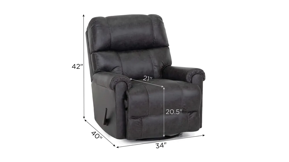 Wentworth Swivel Rocker Recliner Dimensions