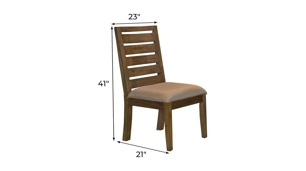 Anacortes Upholstered Side Chair Dimensions