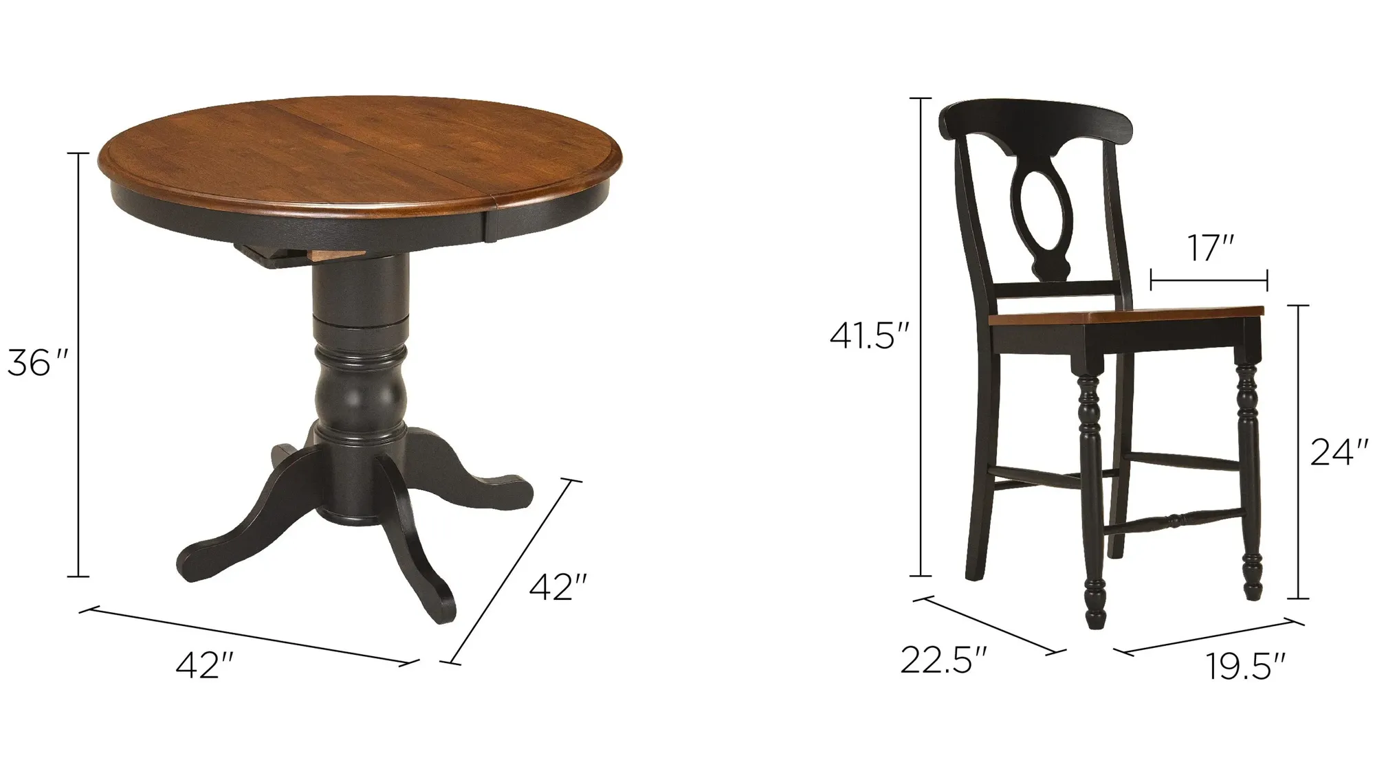 Kenton 5-pc. Counter-Height Dining Set | Raymour & Flanigan