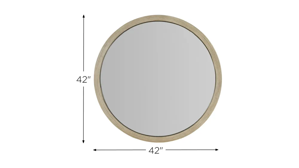 Cascade Round Mirror Dimensions
