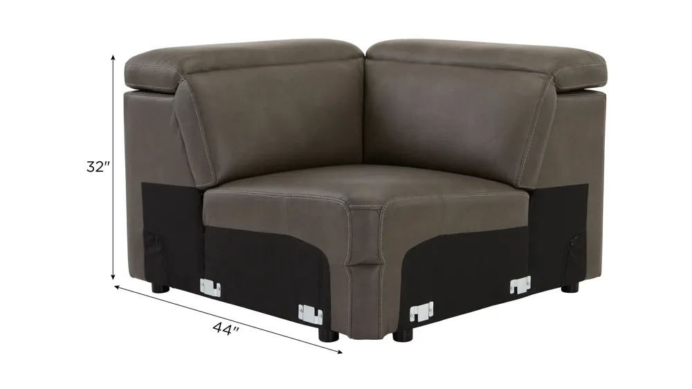 Orion Wedge w/ Speaker Headrest Dimensions