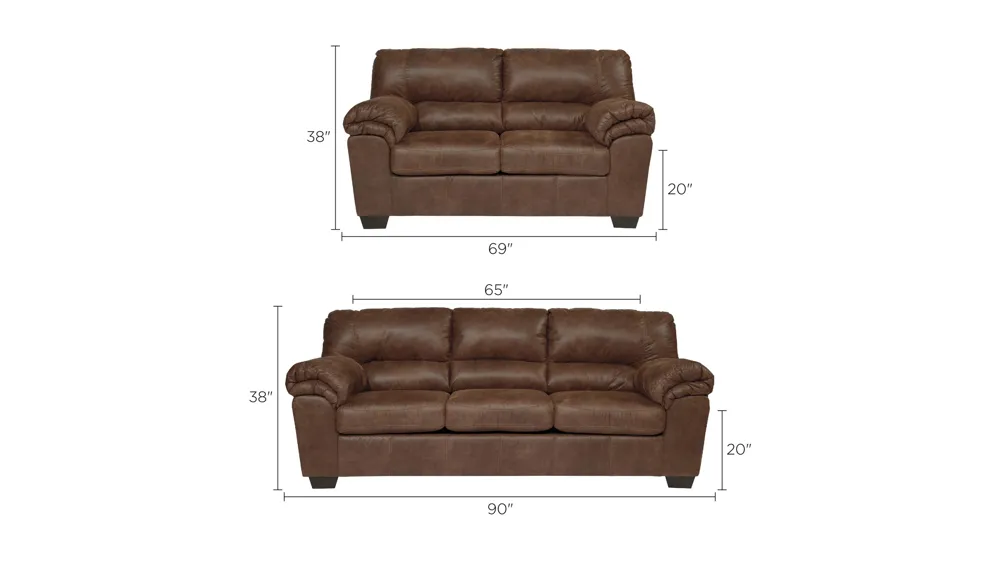 Livingston Living Room Set Dimensions