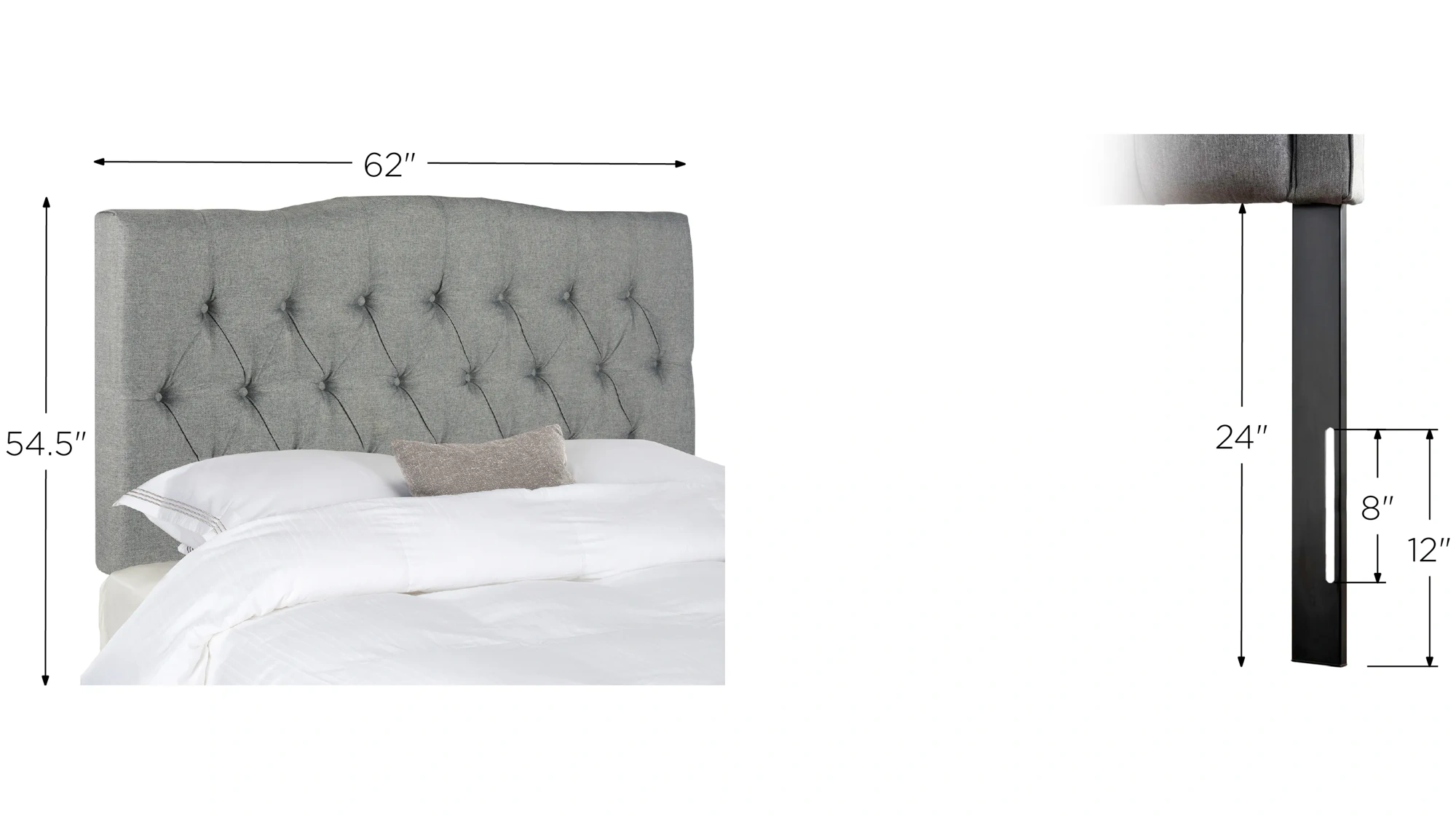 Axel Tufted Upholstered Headboard