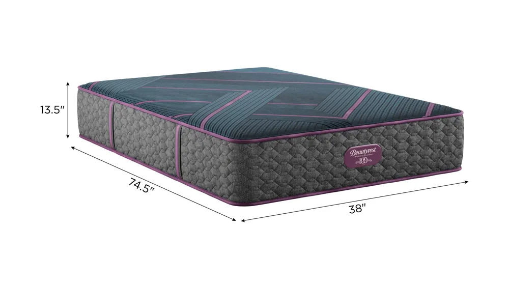 Beautyrest World Class Level Three Firm Hybrid Mattress Dimensions