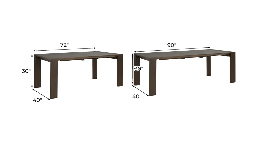 Matisse Dining Table Dimensions