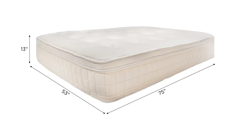 Concerto Plush Pillowtop  Mattress Dimensions