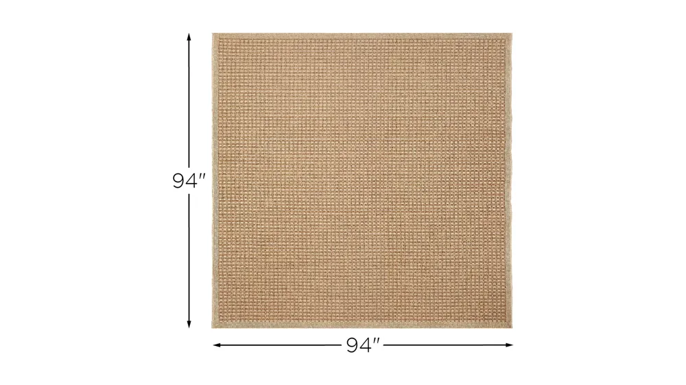 Monterey Basket Indoor/Outdoor Rug Dimensions