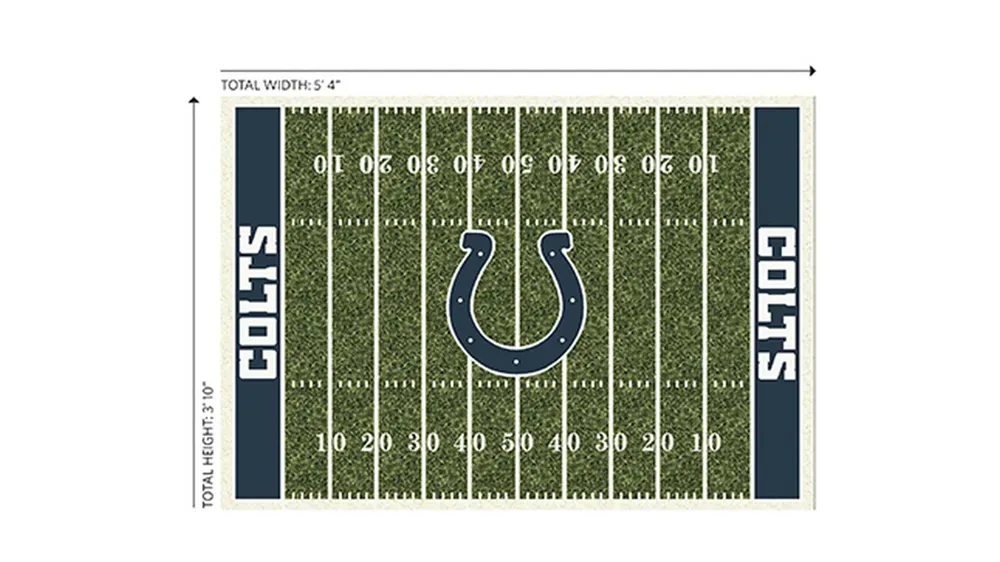 NFL Homefield Rug Dimensions
