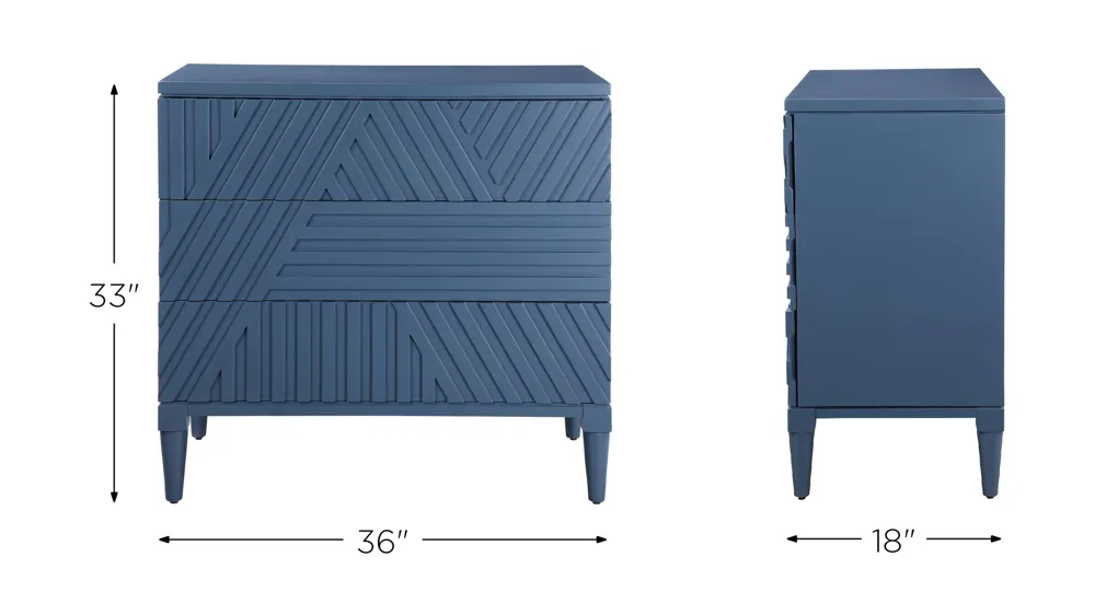 Caswell Drawer Chest Dimensions