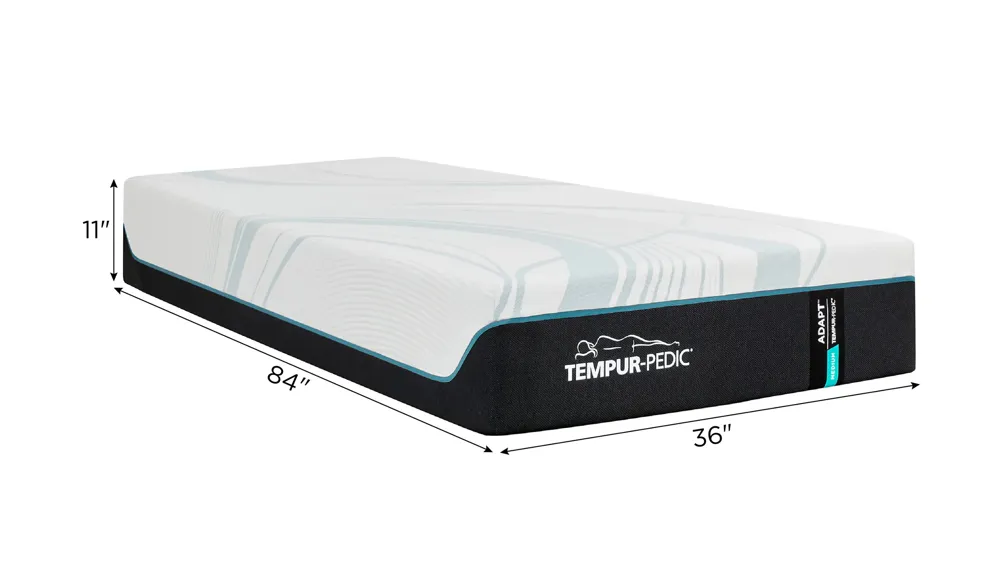 Tempur-Pedic Adapt 2.0 Medium Hybrid Mattress Dimensions