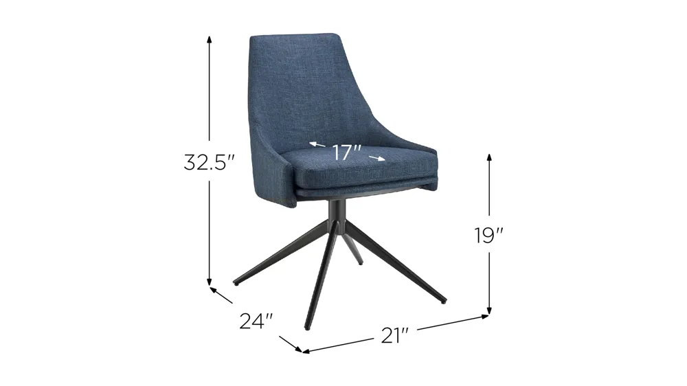 Signa Side Chair Dimensions