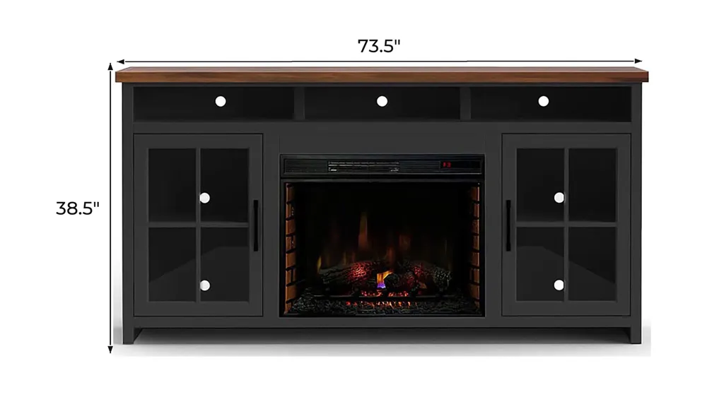 Essex Fireplace Console Dimensions