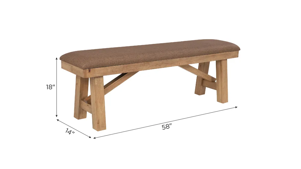Brownstone Bench Dimensions
