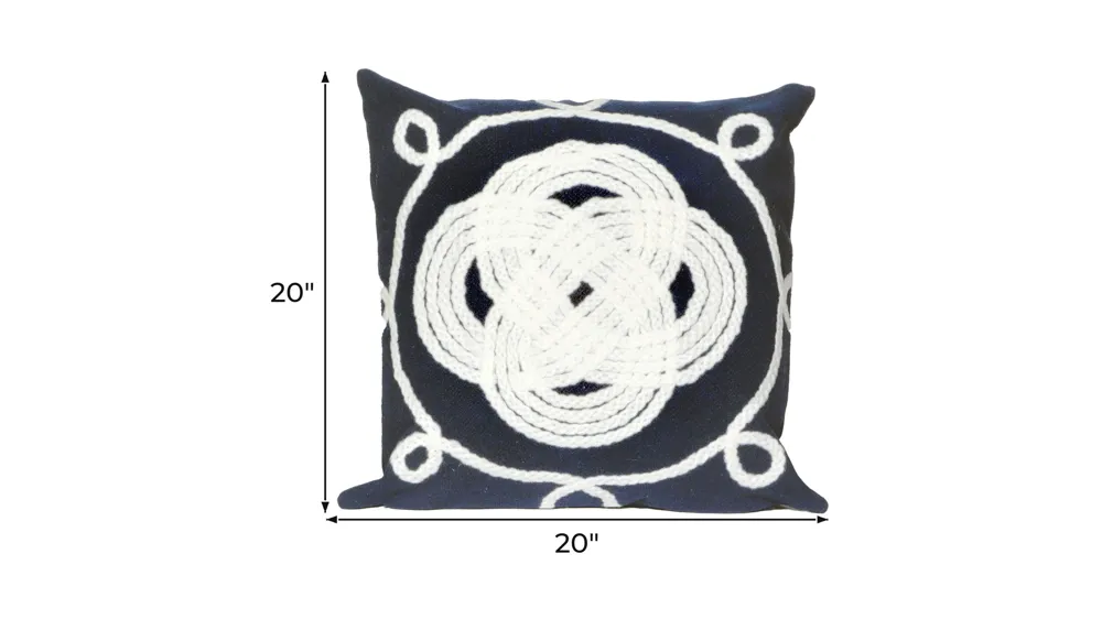 Liora Manne Visions II Ornamental Knot Pillow Dimensions
