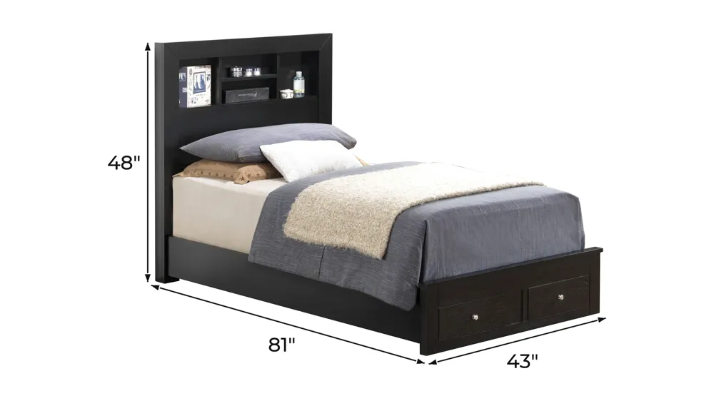 Burlington Storage Bed Dimensions