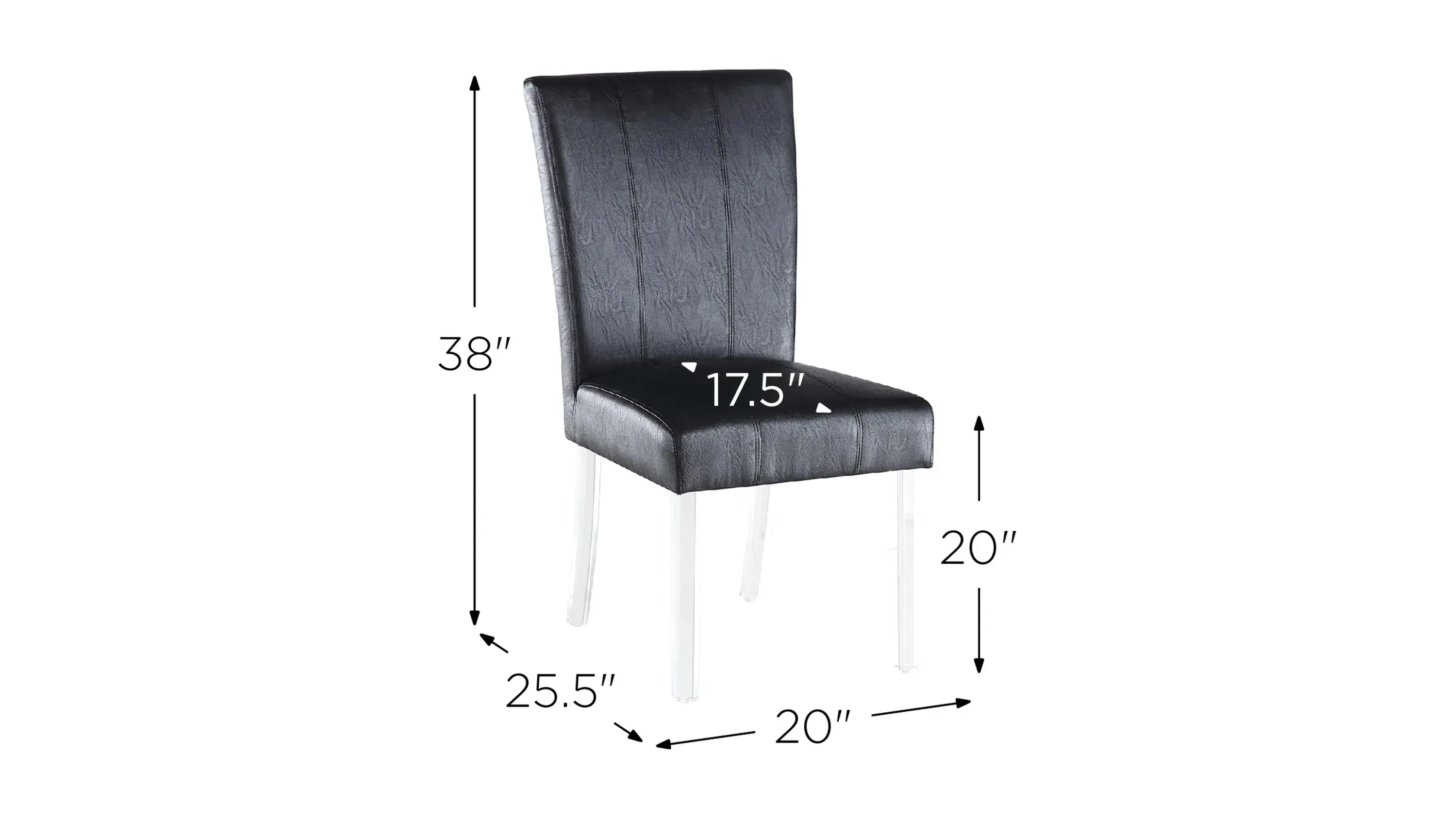 Roberts Side Chair - Set of 2 - Thumbnail 4
