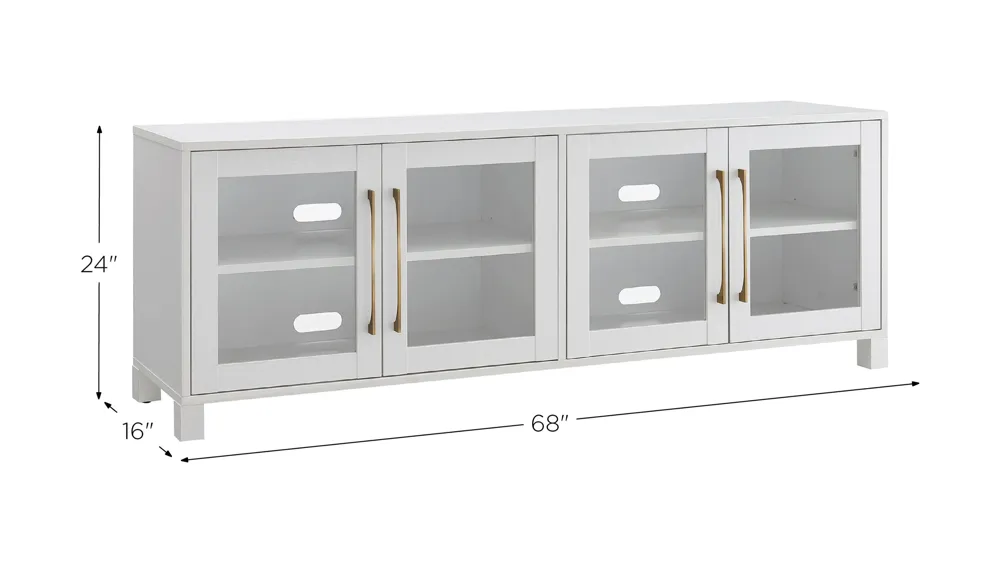 Ursula 68" TV Stand Dimensions