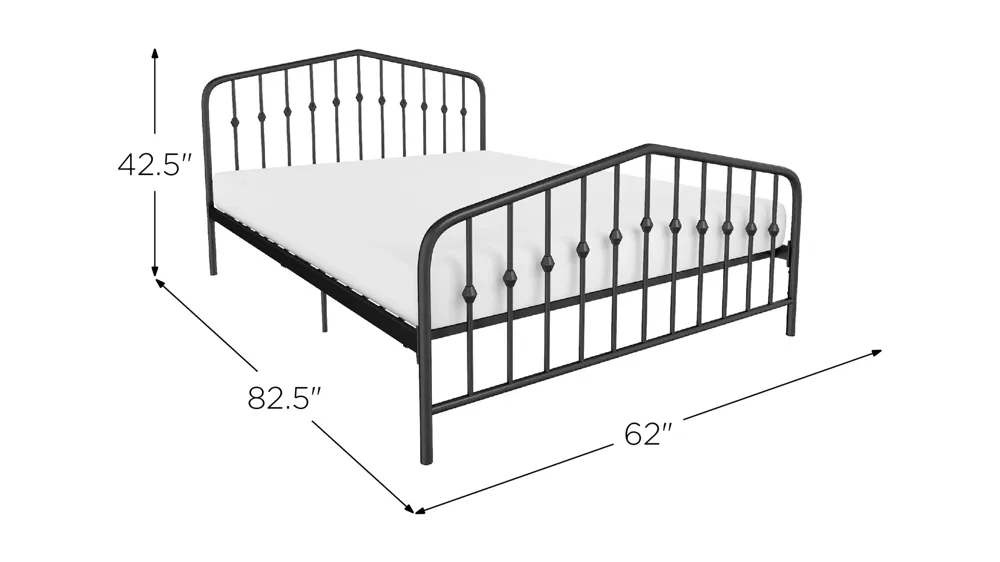Bushwick Bed Queen Dimensions