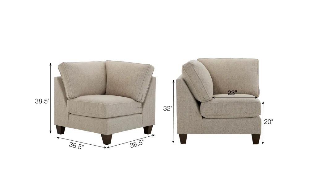 Crestwood Corner Dimensions