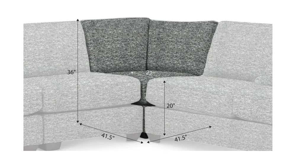 Thatcher Corner Dimensions