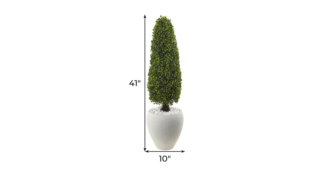 Boxwood Artificial Topiary (Indoor/Outdoor) Dimensions