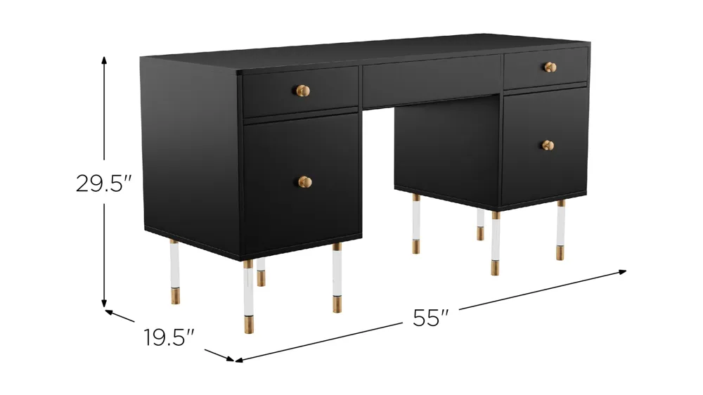 Darragh Desk Dimensions