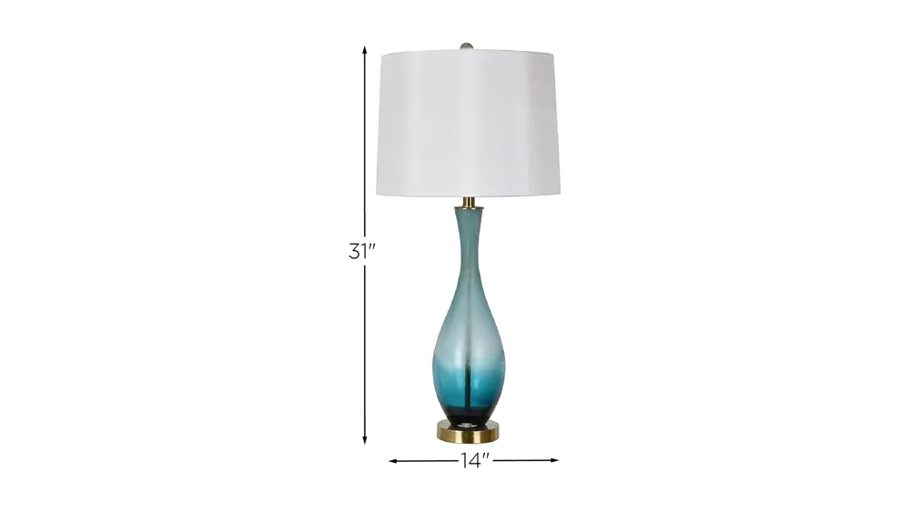 Tsai Table Lamp Dimensions