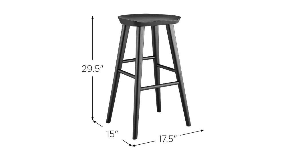 Vieno Bar Stool Dimensions