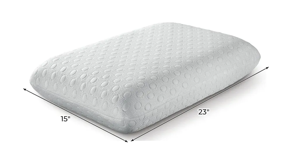 PureCare Cooling Memory Foam Pillow Dimensions