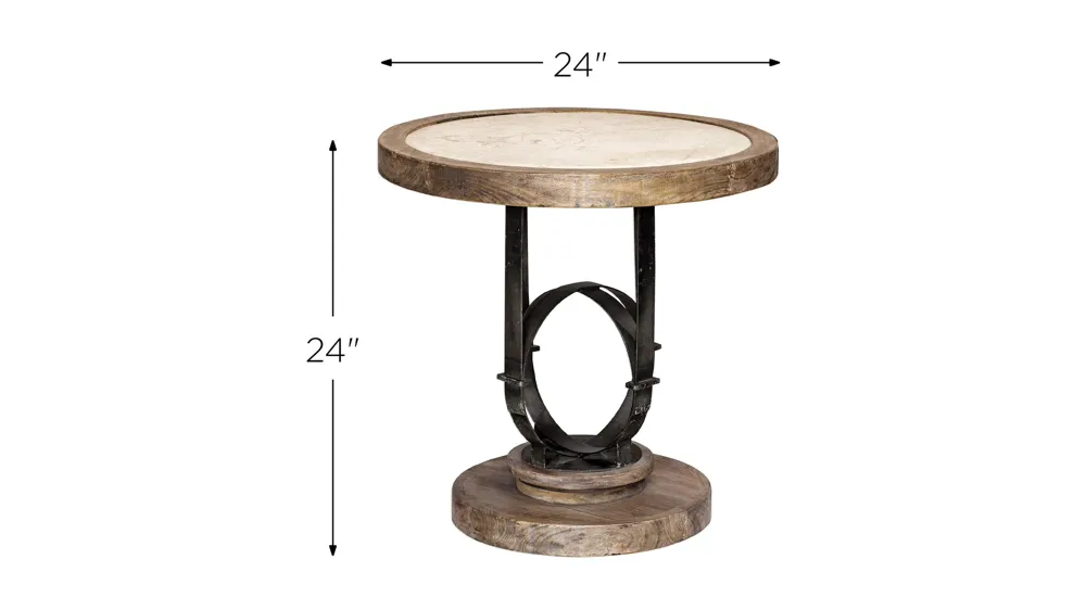 Sumner Side Table Dimensions