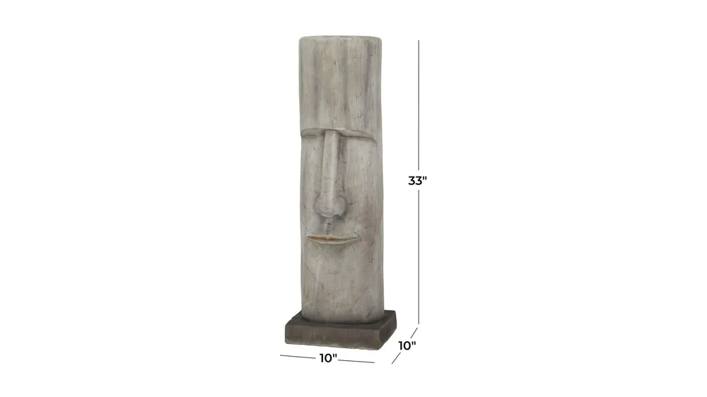 Novogratz Brown Garden Sculpture Dimensions