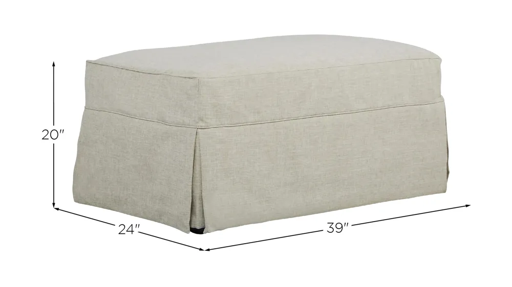 Lakeside Ottoman Dimensions