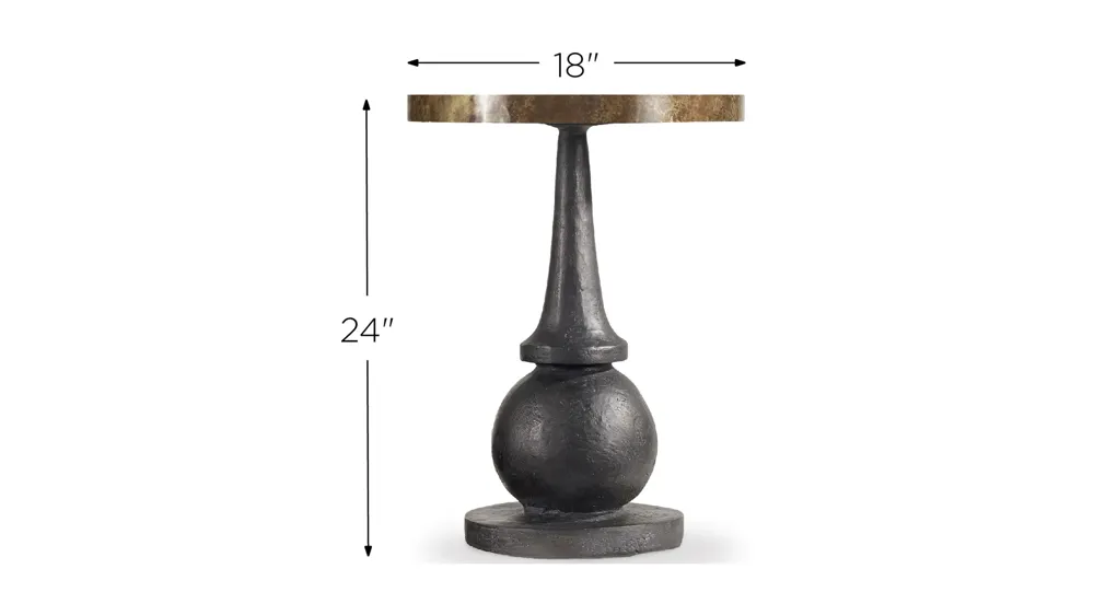 Curata Accent Table Dimensions